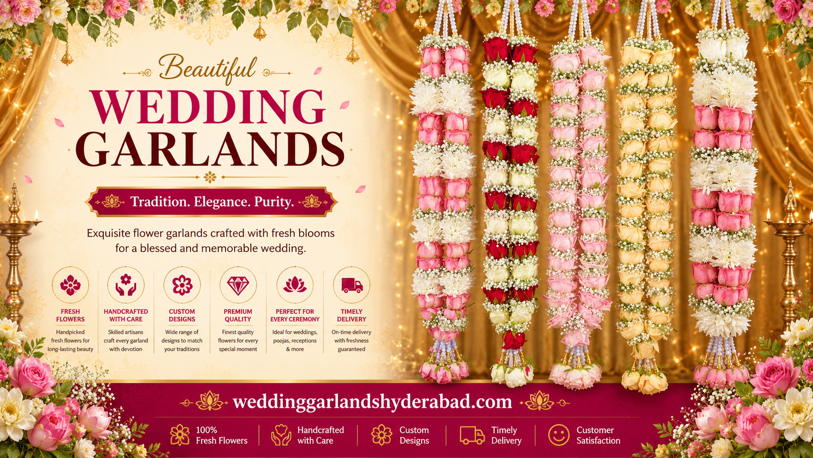 wedding garlands hyderabad